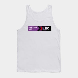 Charles Leclerc Fastest Lap F1 Tank Top